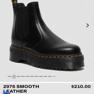 2976 SMOOTH LEATHER PLATFORM CHELSEA BOOTS